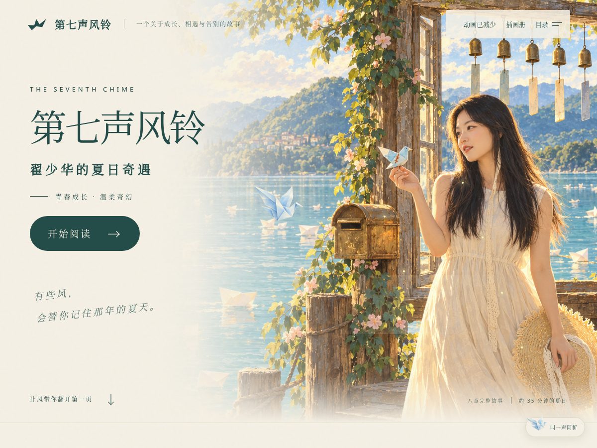 Landing-page snapshot of zhaishaohua.love