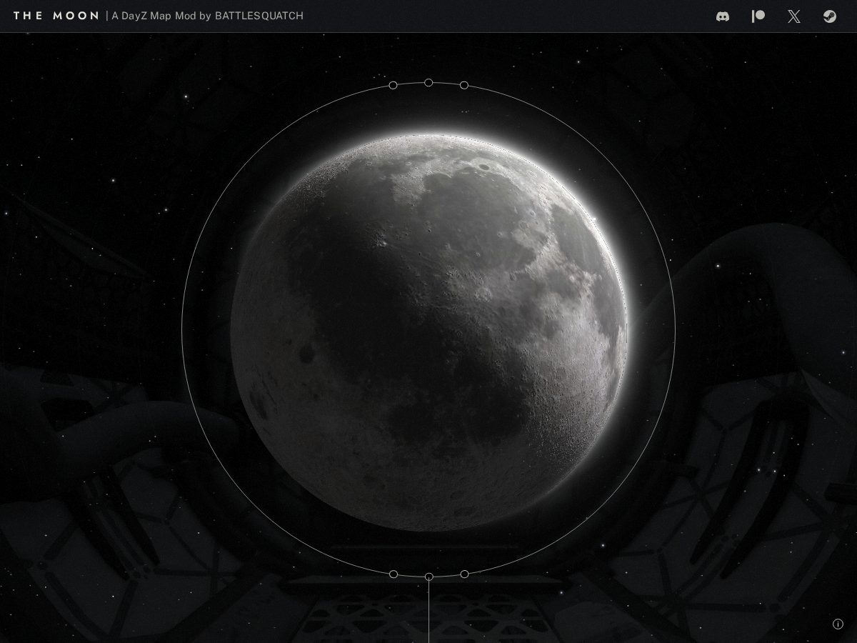 Landing-page snapshot of dayzmoon.com