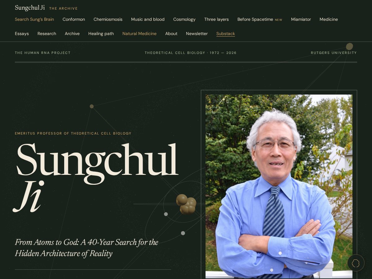 Landing-page snapshot of humanrnaproject.com