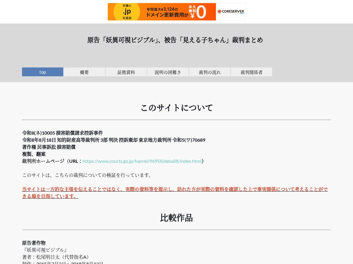 Landing-page snapshot of kensyoumanga.shop