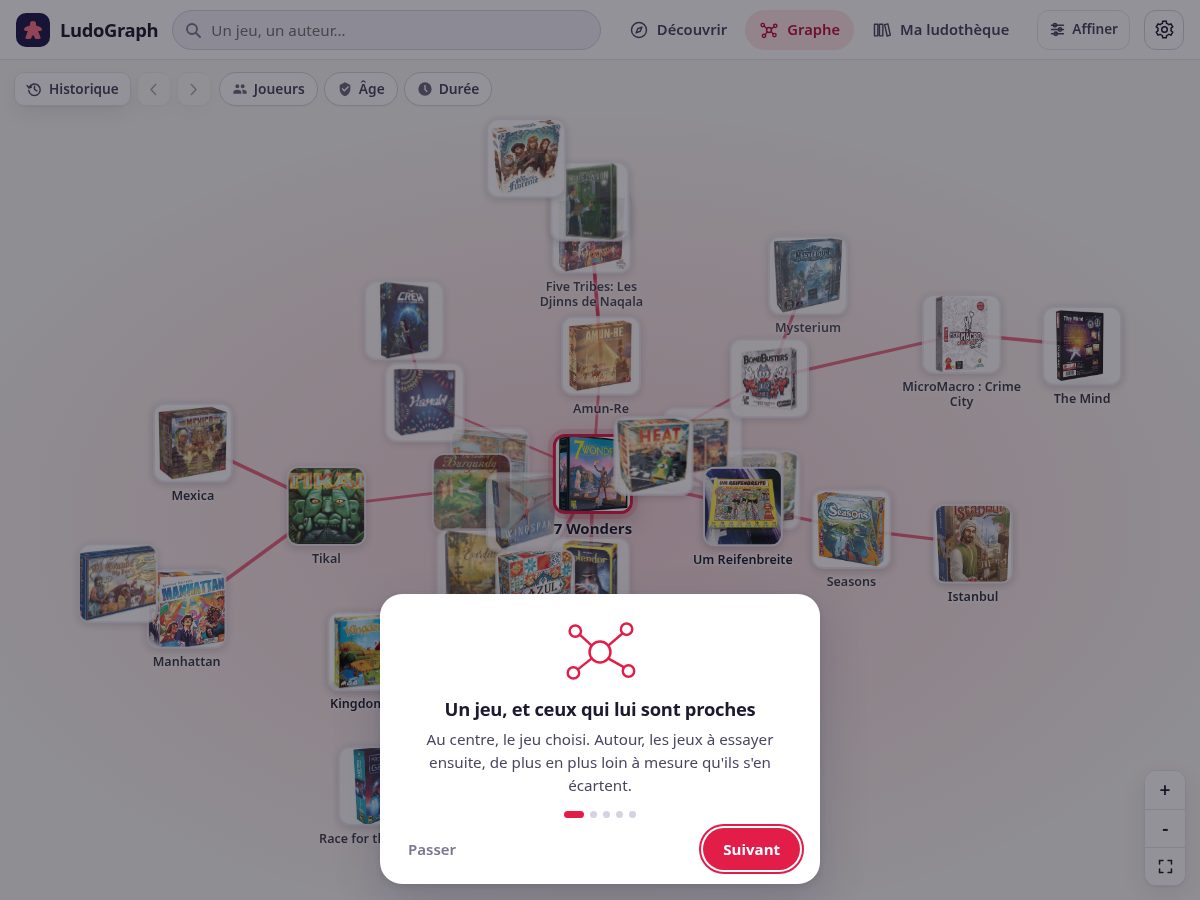 Landing-page snapshot of ludograph.app
