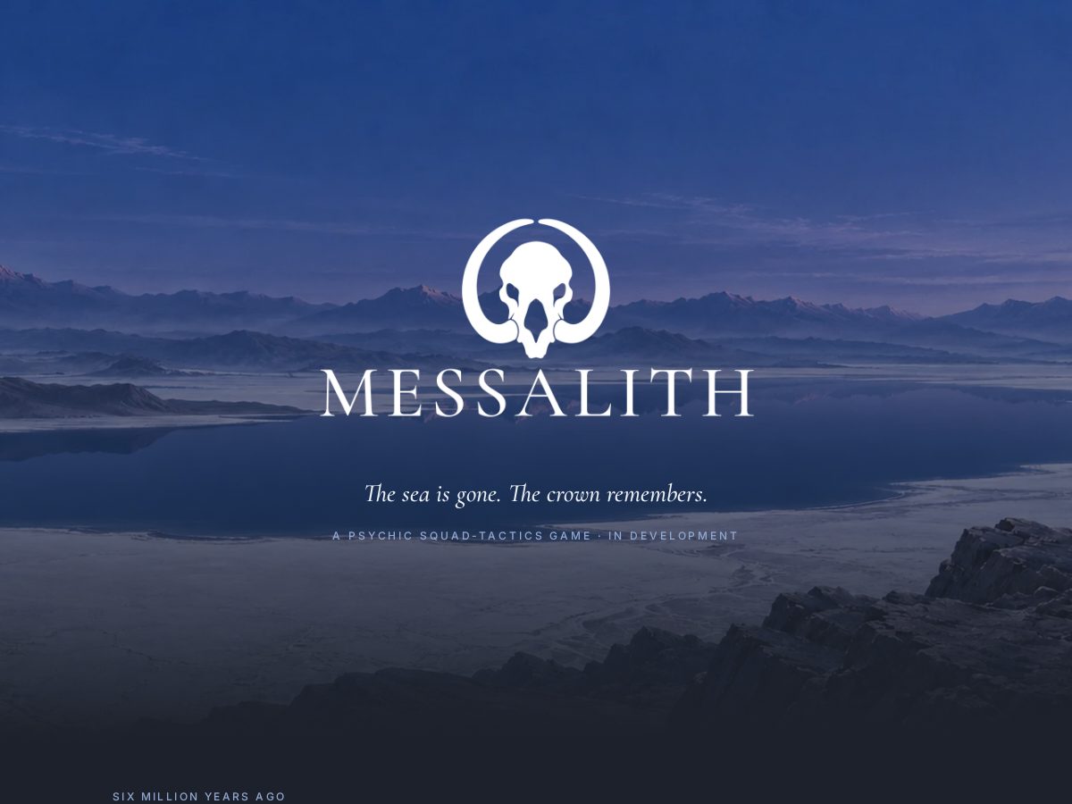 Landing-page snapshot of messalith.com