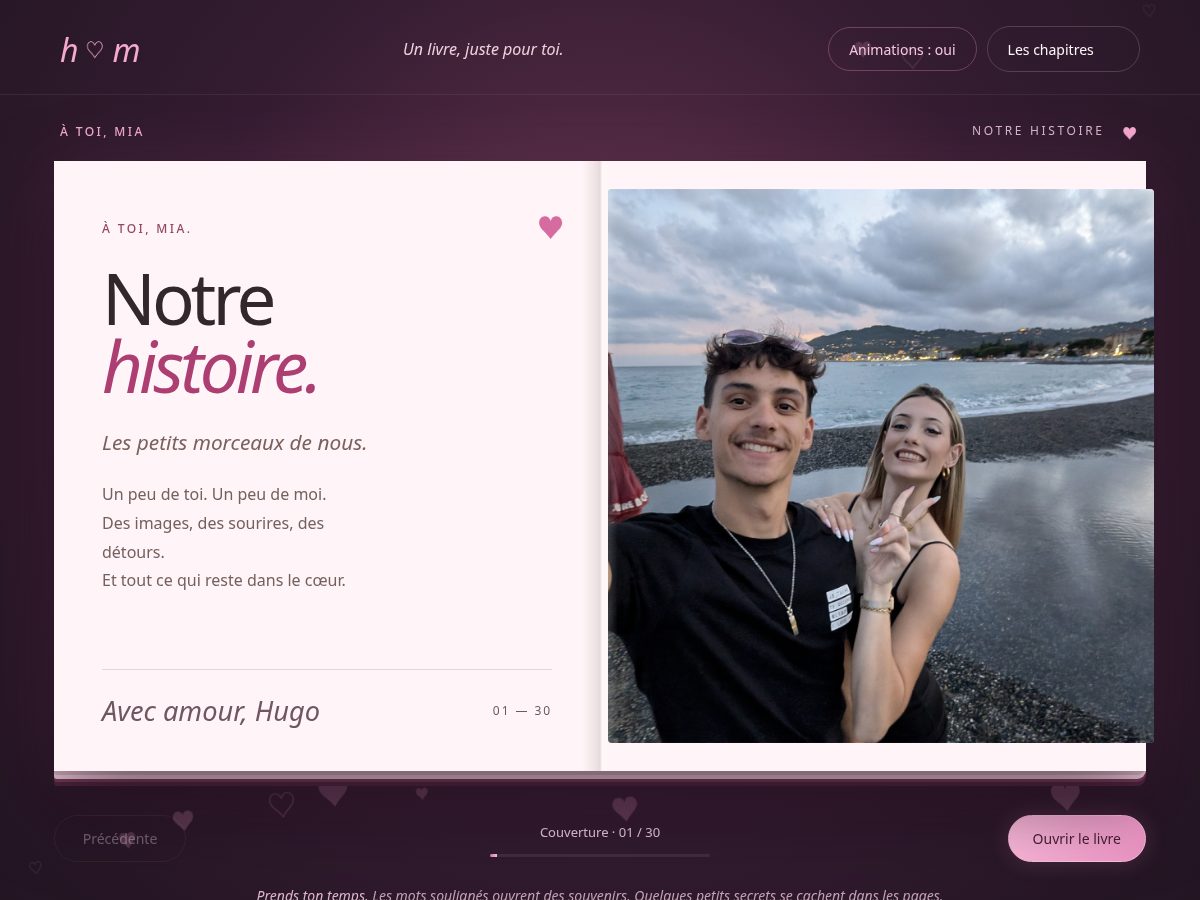 Landing-page snapshot of miaethugo.site