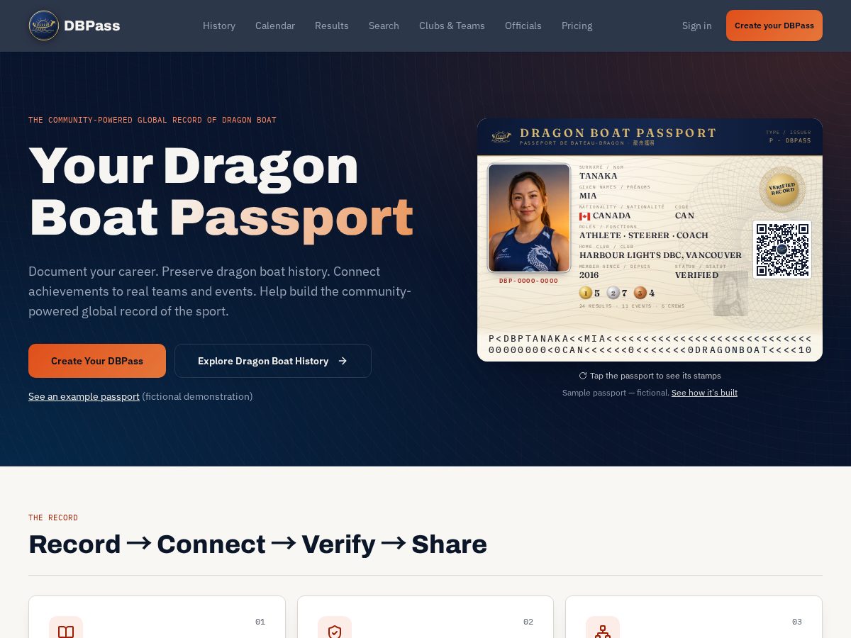 Landing-page snapshot of mydbpass.com