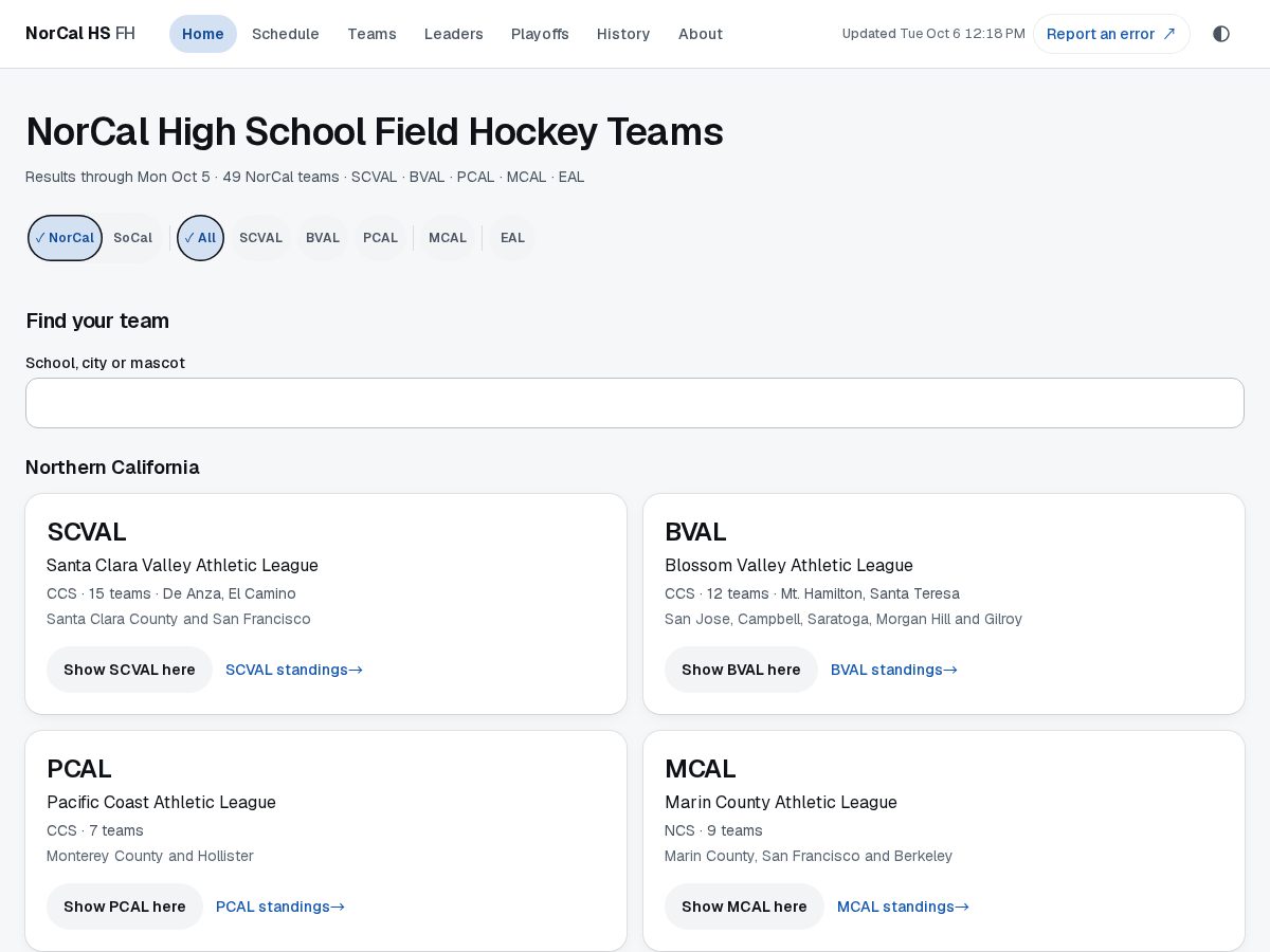 Landing-page snapshot of ncfh.net
