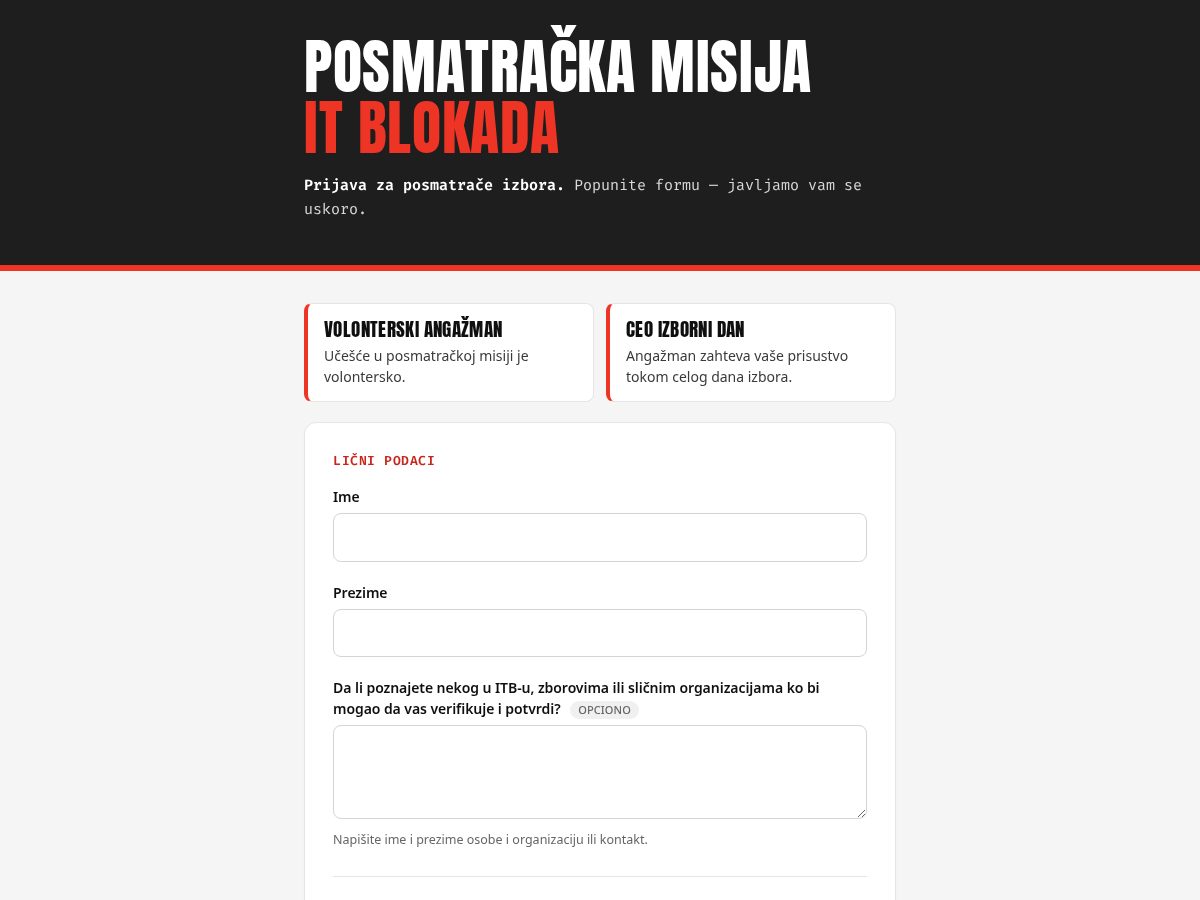 Landing-page snapshot of posmatraci.org
