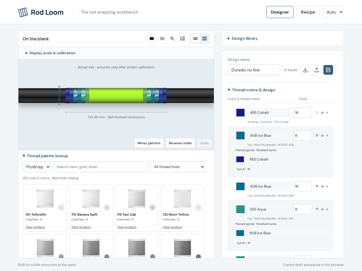 Landing-page snapshot of rodloom.com