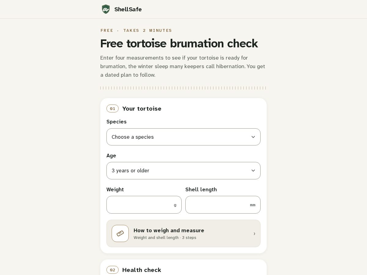 Landing-page snapshot of shellsafe.app