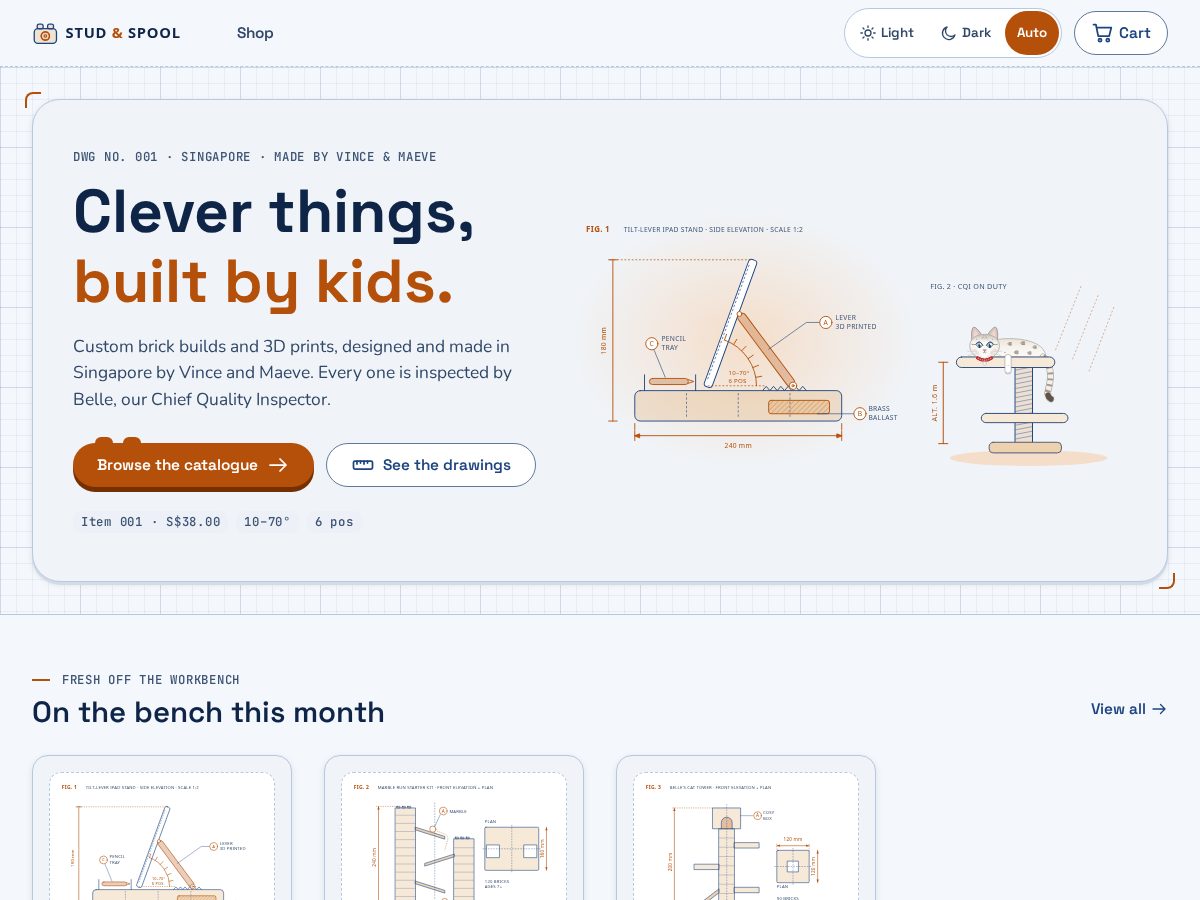 Landing-page snapshot of studandspool.com