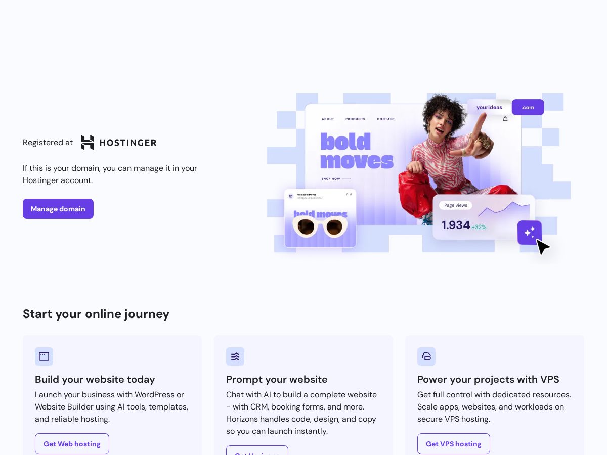 Landing-page snapshot of terangaelevage.com
