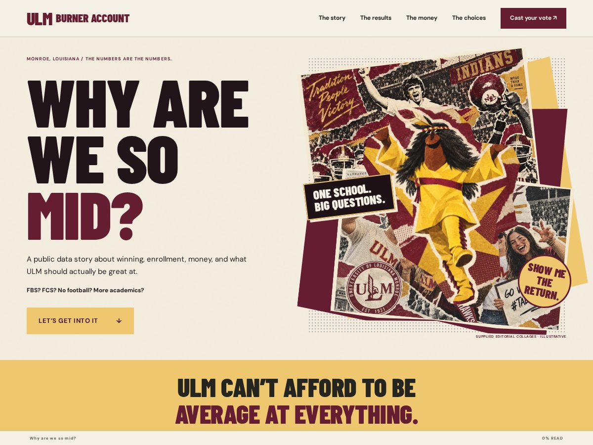 Landing-page snapshot of ulmburneraccount.com