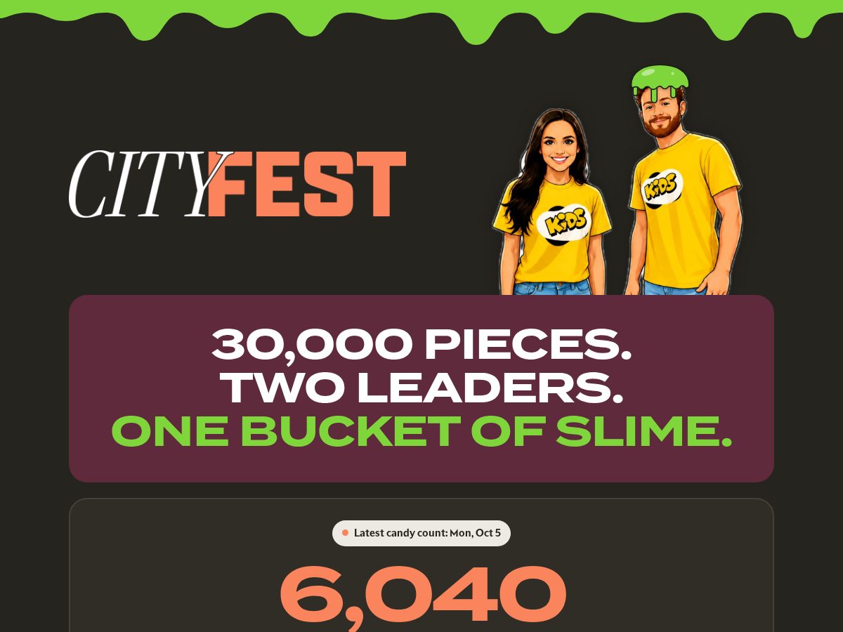 Landing-page snapshot of cityfestslime.com