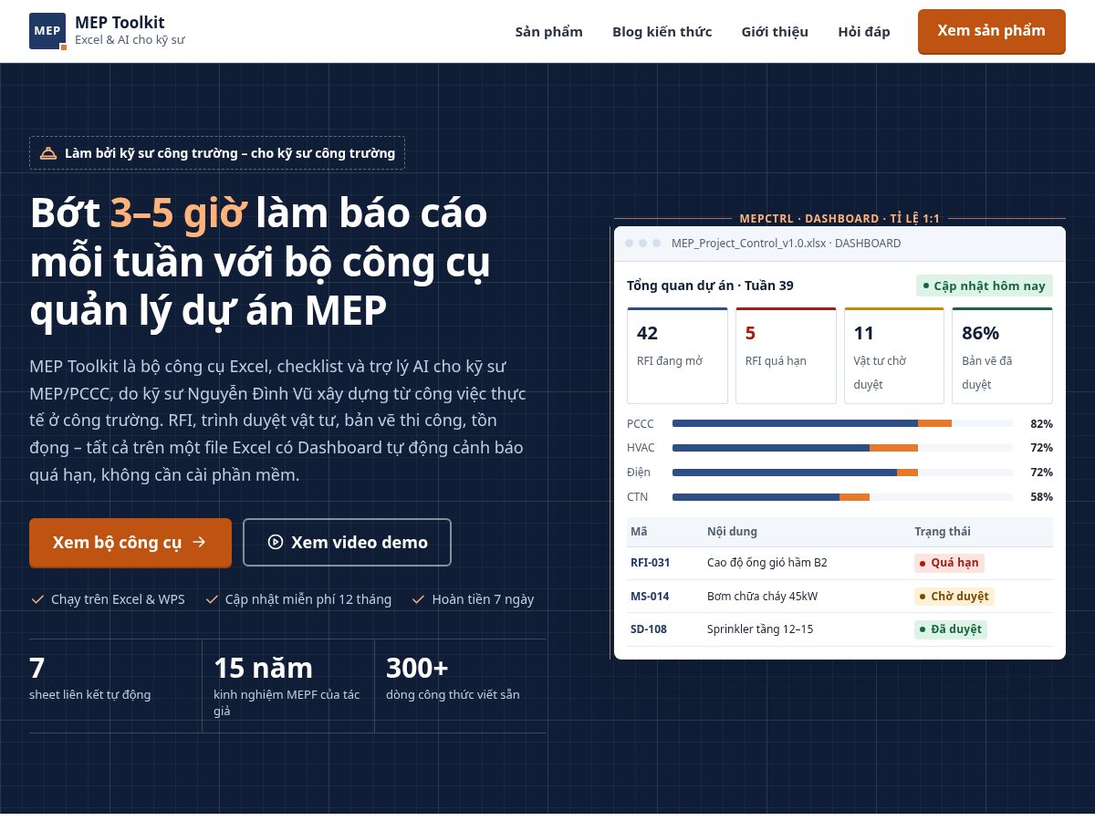 Landing-page snapshot of dinhvuhk.com