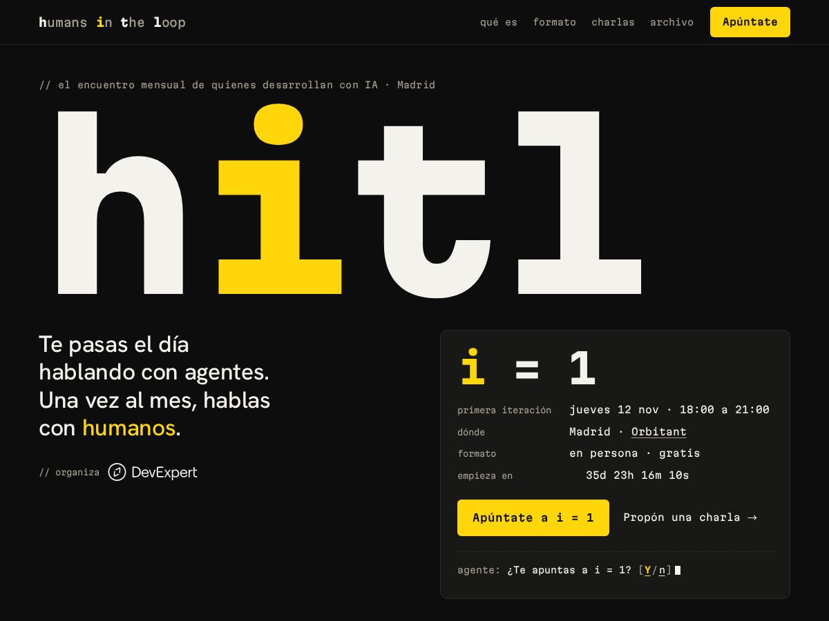 Landing-page snapshot of hitl.day