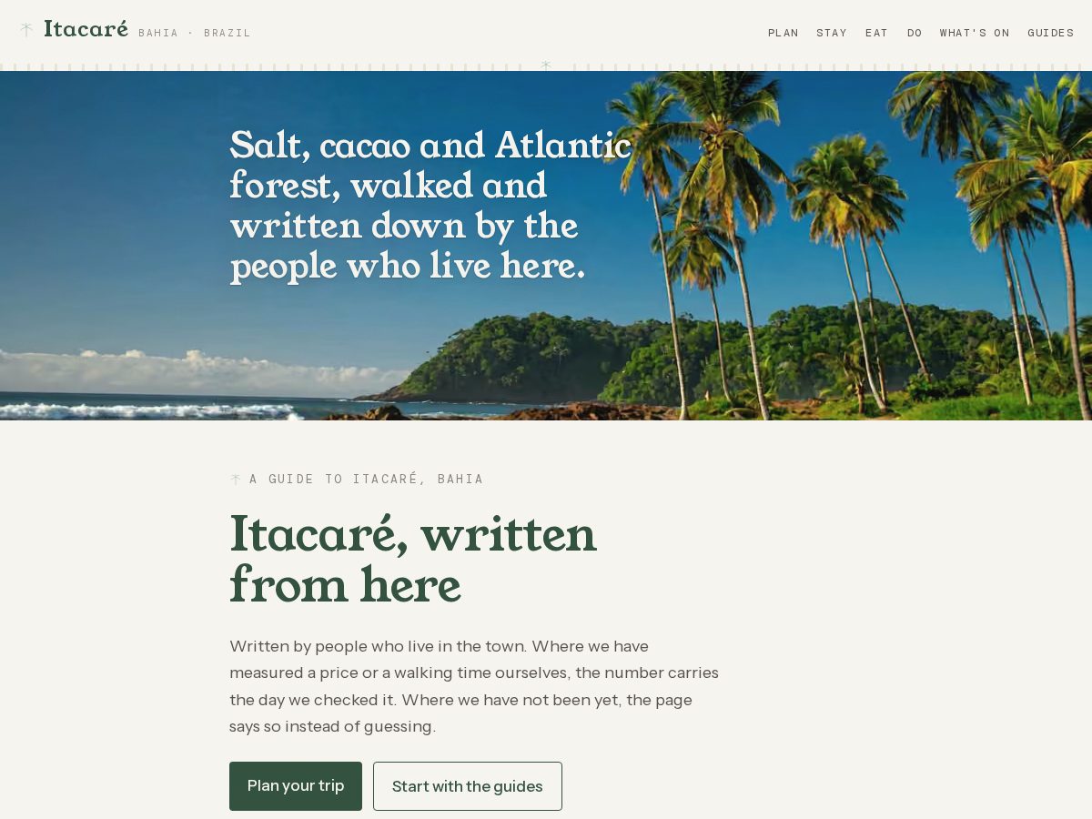 Landing-page snapshot of lifeinitacare.com