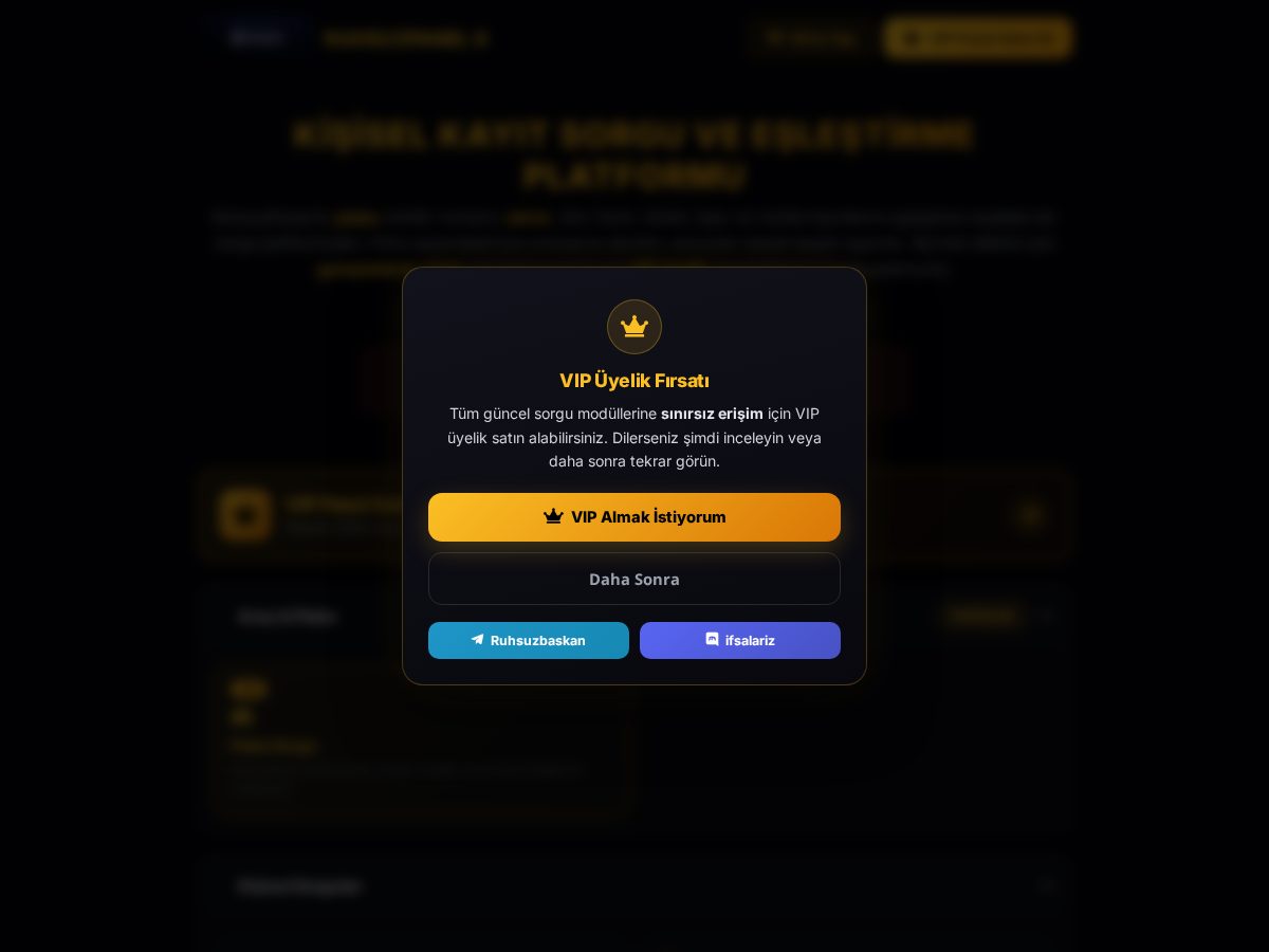 Landing-page snapshot of ruhsuzpanel5.world