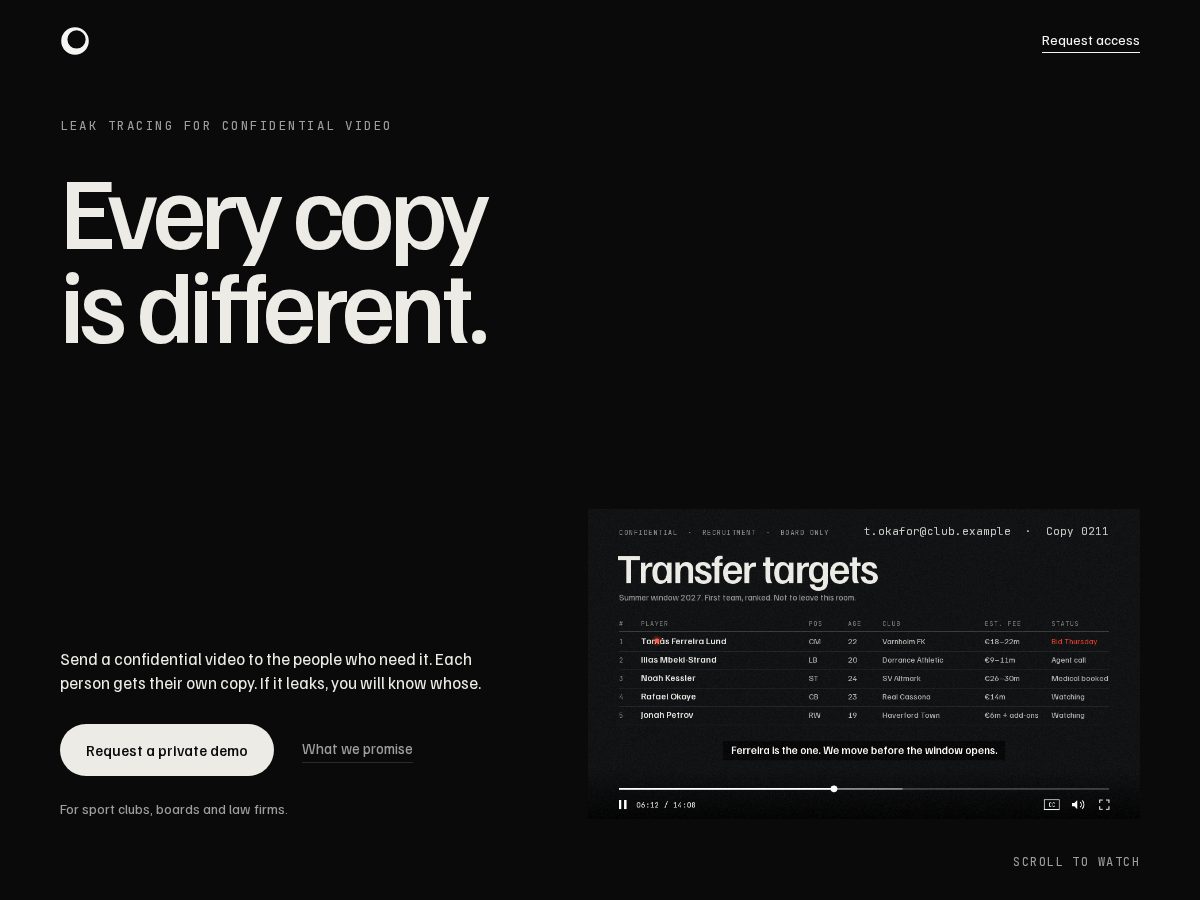 Landing-page snapshot of sealcopy.com