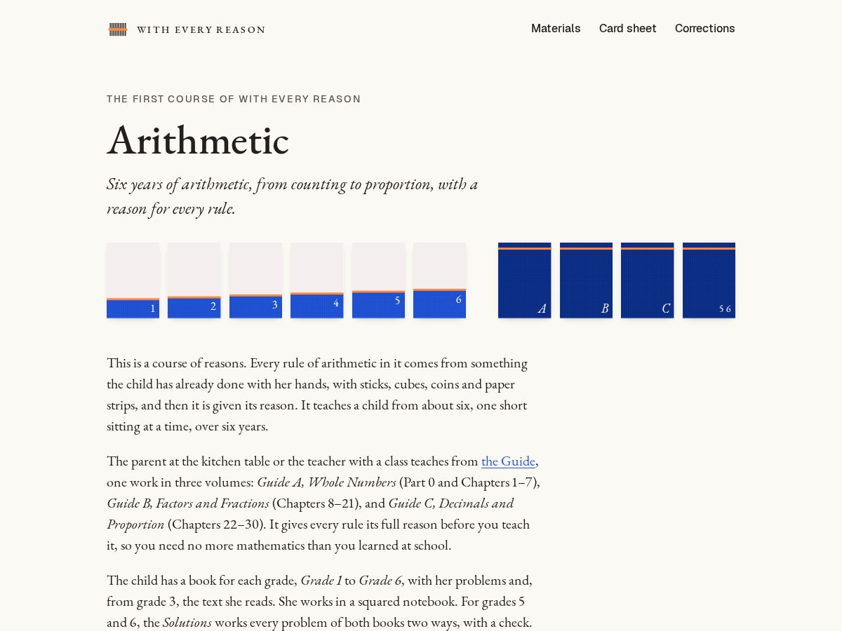 Landing-page snapshot of witheveryreason.com