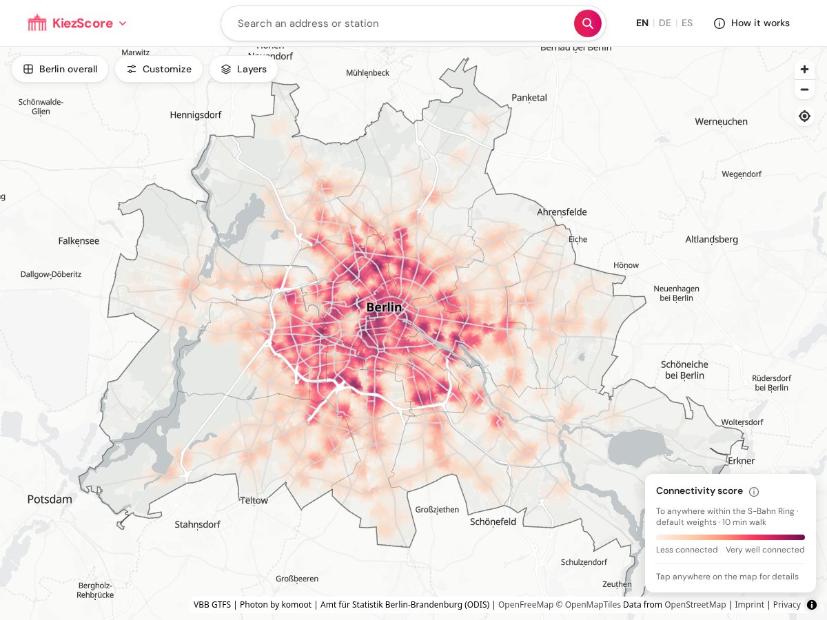 Landing-page snapshot of anbindung.berlin