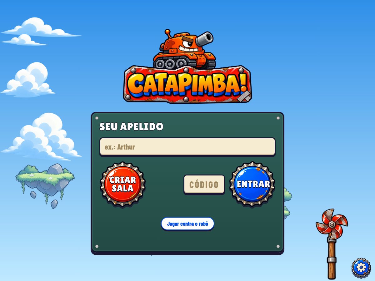 Landing-page snapshot of catapimba.net