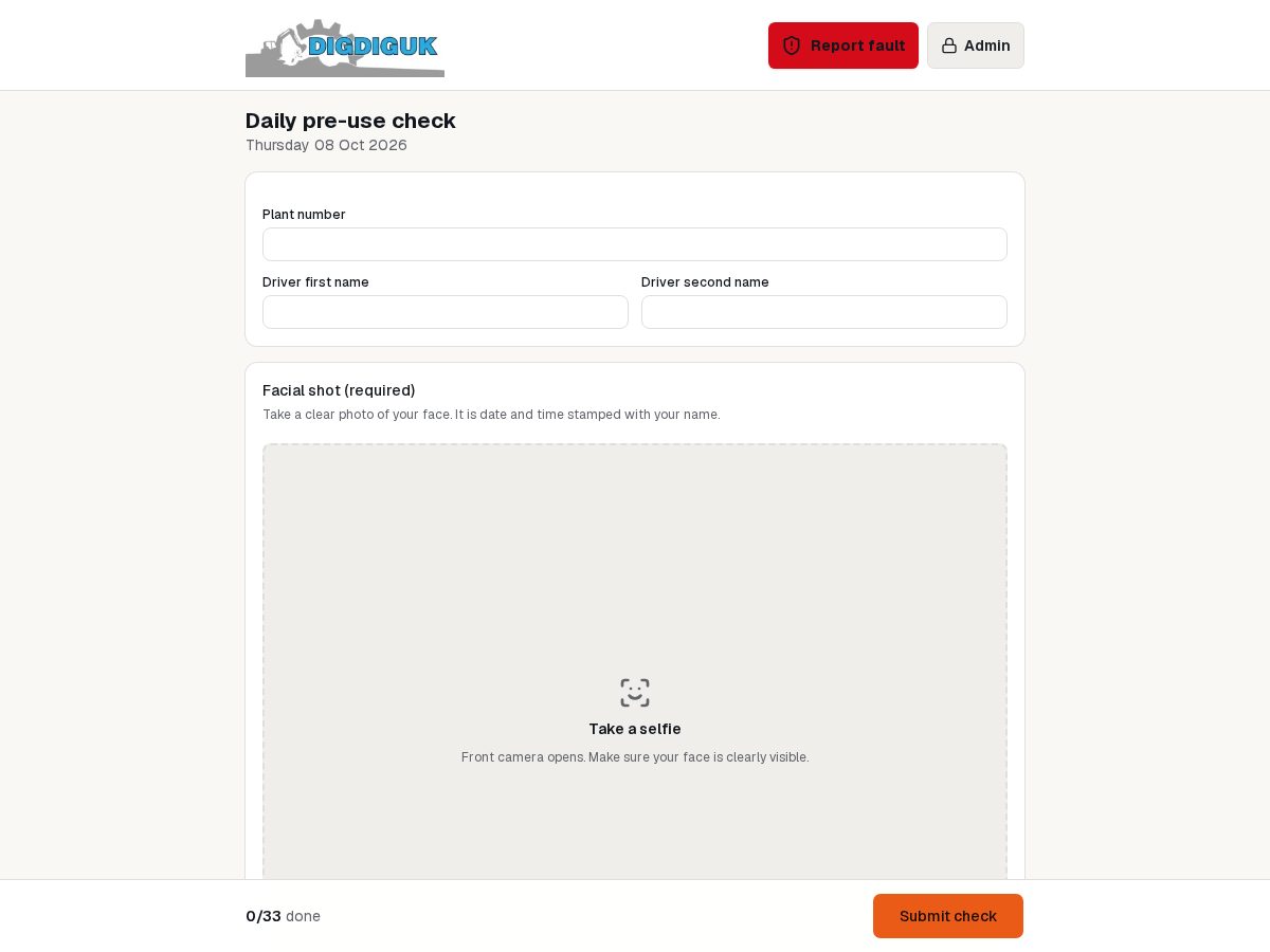 Landing-page snapshot of digdiguk.app
