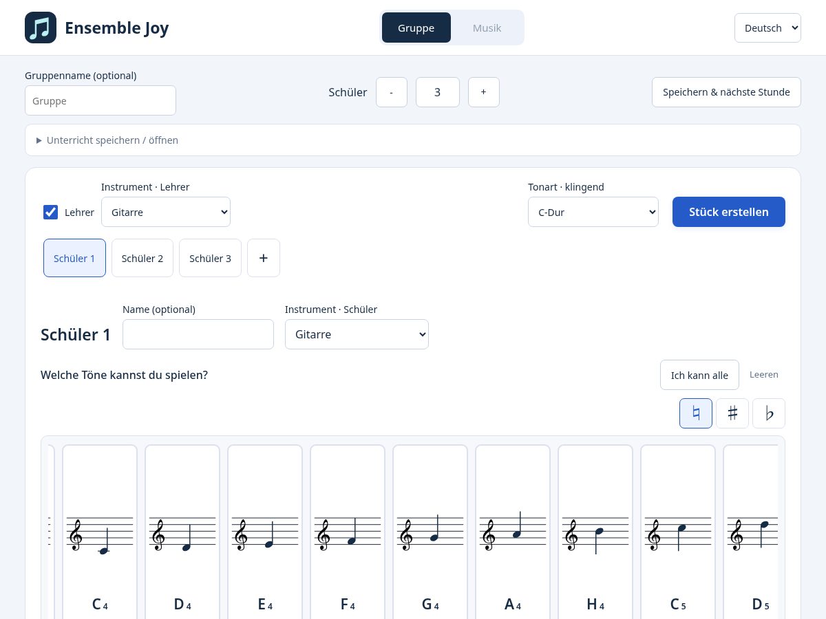 Landing-page snapshot of ensemblejoy.com