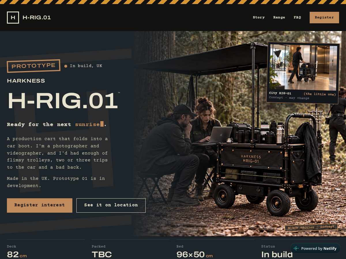 Landing-page snapshot of h-rig01.com