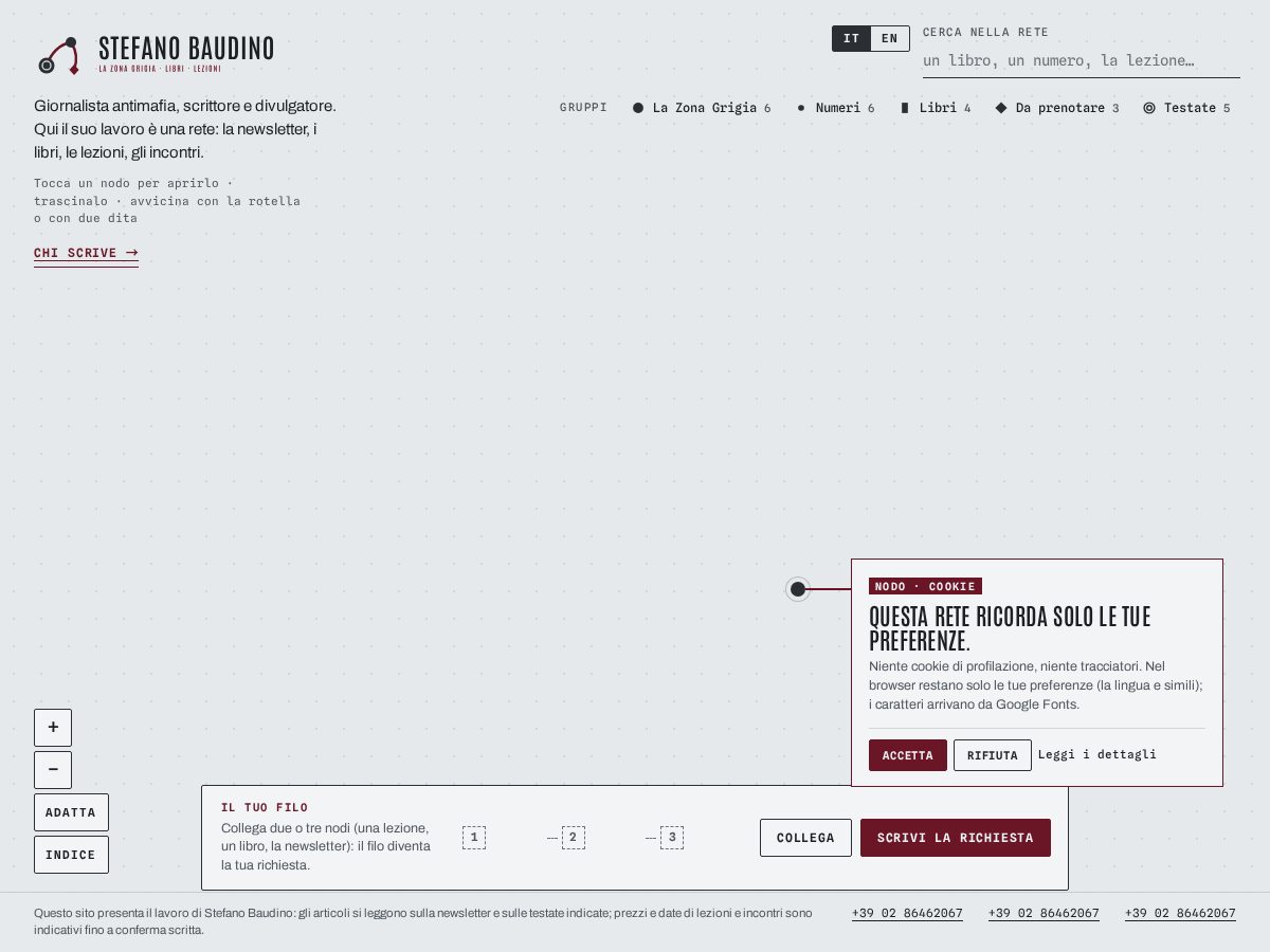 Landing-page snapshot of mdsstefanoba.business