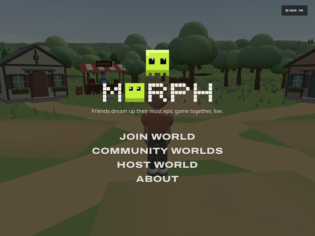 Landing-page snapshot of playmorpheus.com