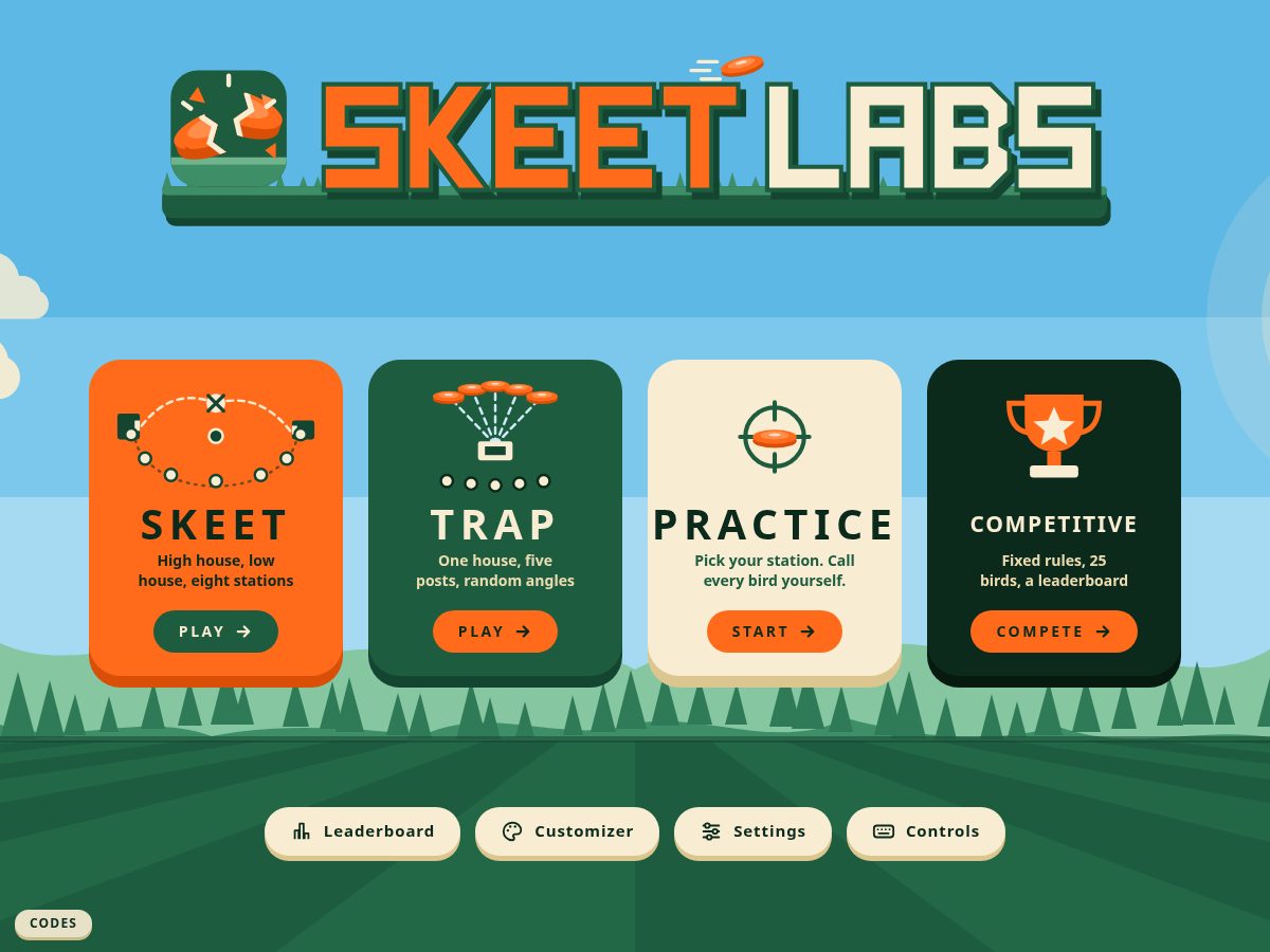 Landing-page snapshot of skeetlabs.com