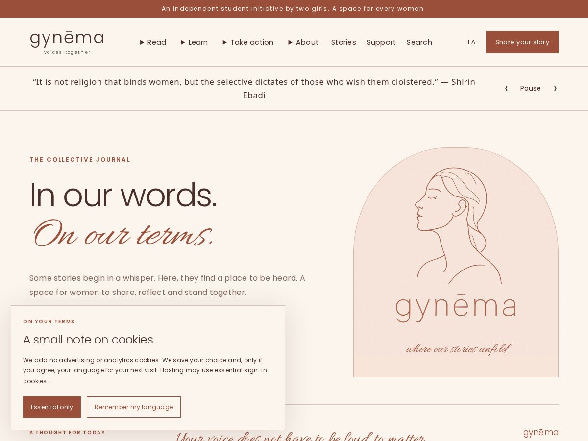 Landing-page snapshot of xn--gynma-kza.com