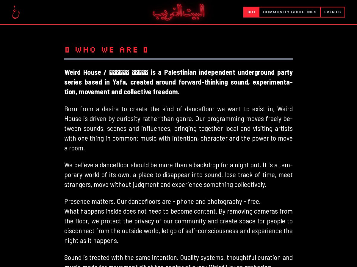 Landing-page snapshot of albeitalghareeb.com