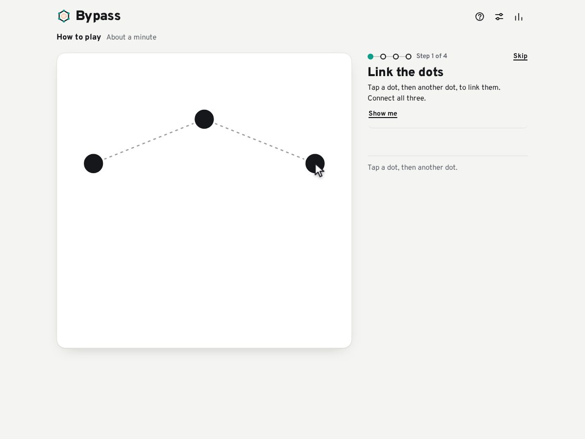 Landing-page snapshot of bypassgame.com