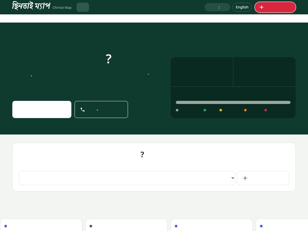 Landing-page snapshot of chintaibd.com