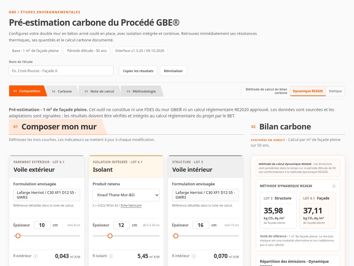 Landing-page snapshot of gbe-carbon.com