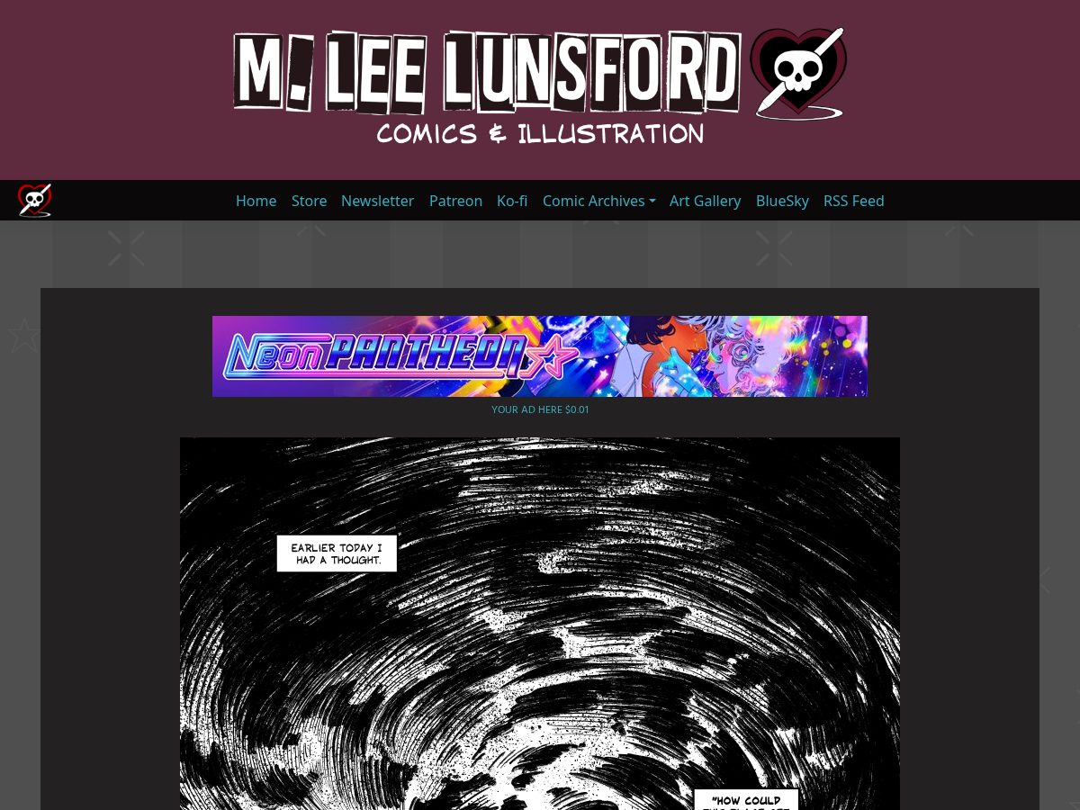 Landing-page snapshot of magicalmisfitsofoz.com