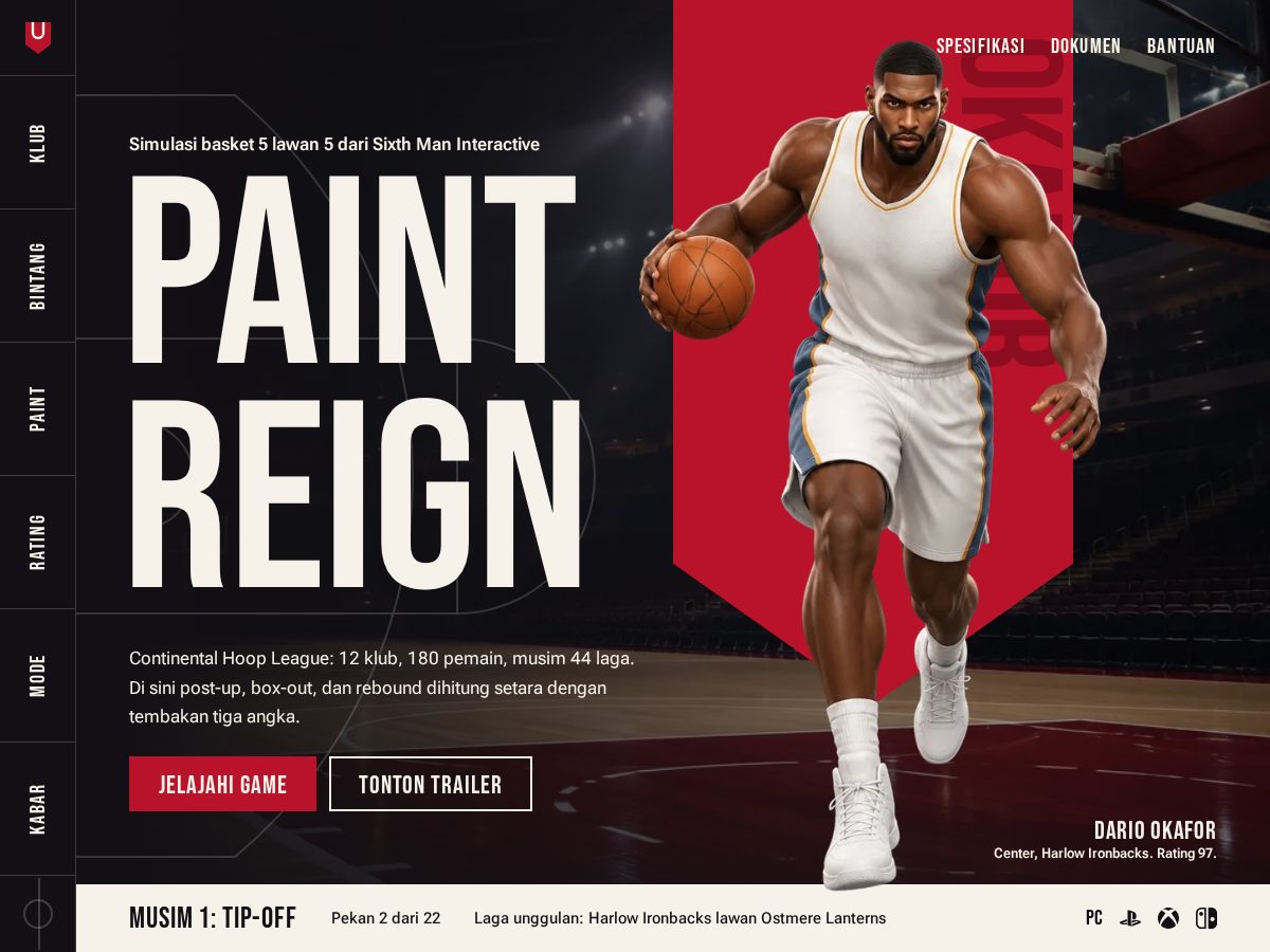 Landing-page snapshot of paintreign.com