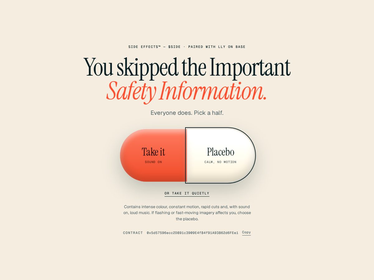 Landing-page snapshot of side.study