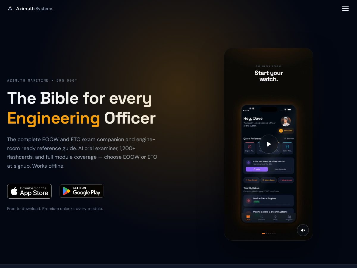 Landing-page snapshot of theeoowbible.com