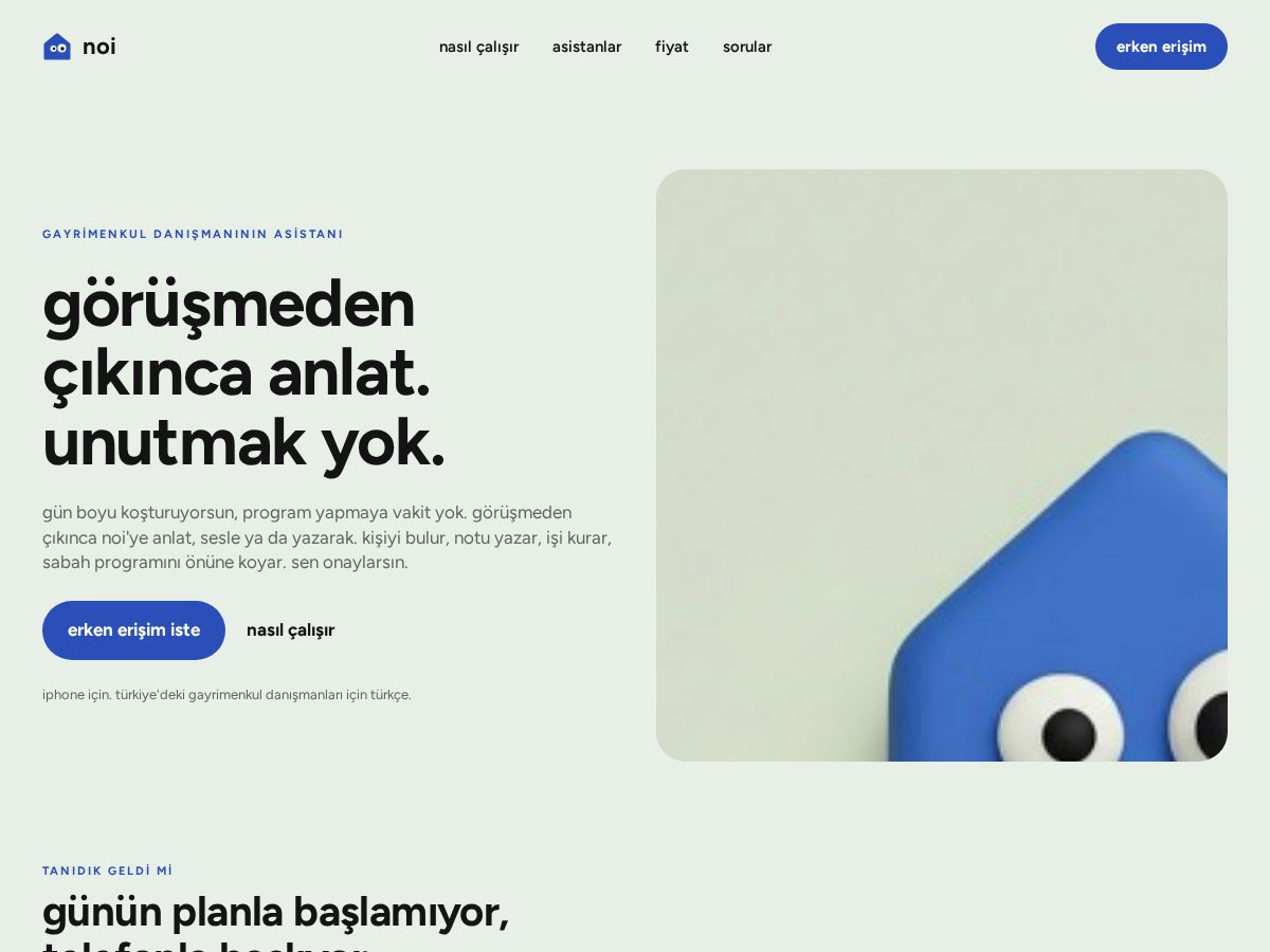 Landing-page snapshot of usenoi.com