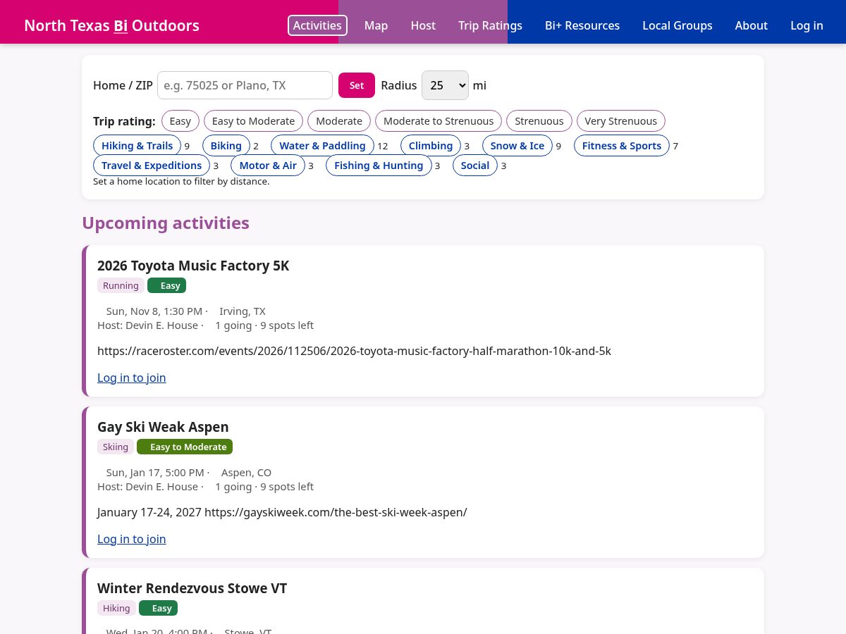 Landing-page snapshot of bioutdoors.org