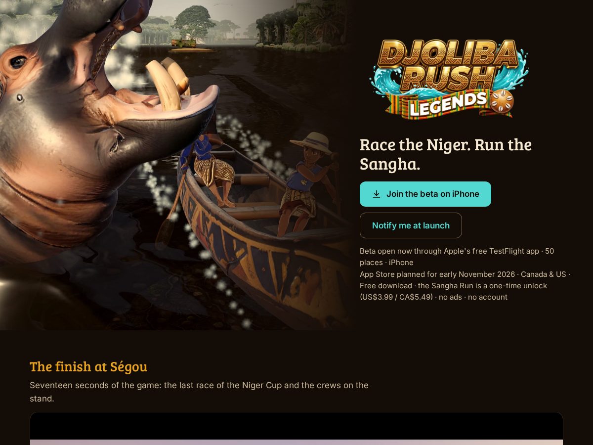 Landing-page snapshot of djolibarush.com
