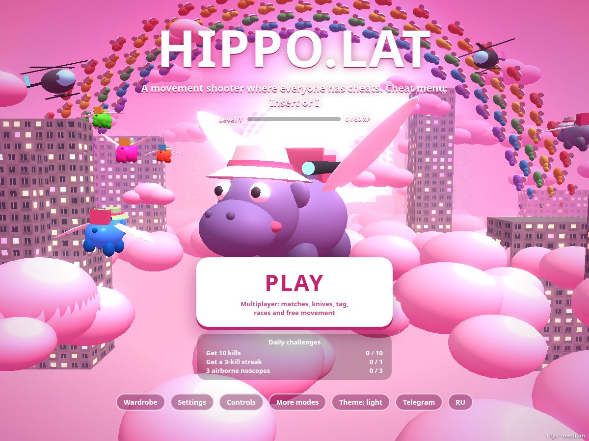 Landing-page snapshot of hippo.lat
