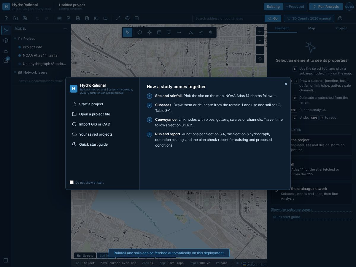 Landing-page snapshot of hydrorational.com