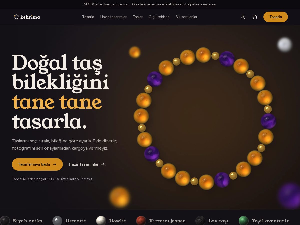 Landing-page snapshot of kehrima.com