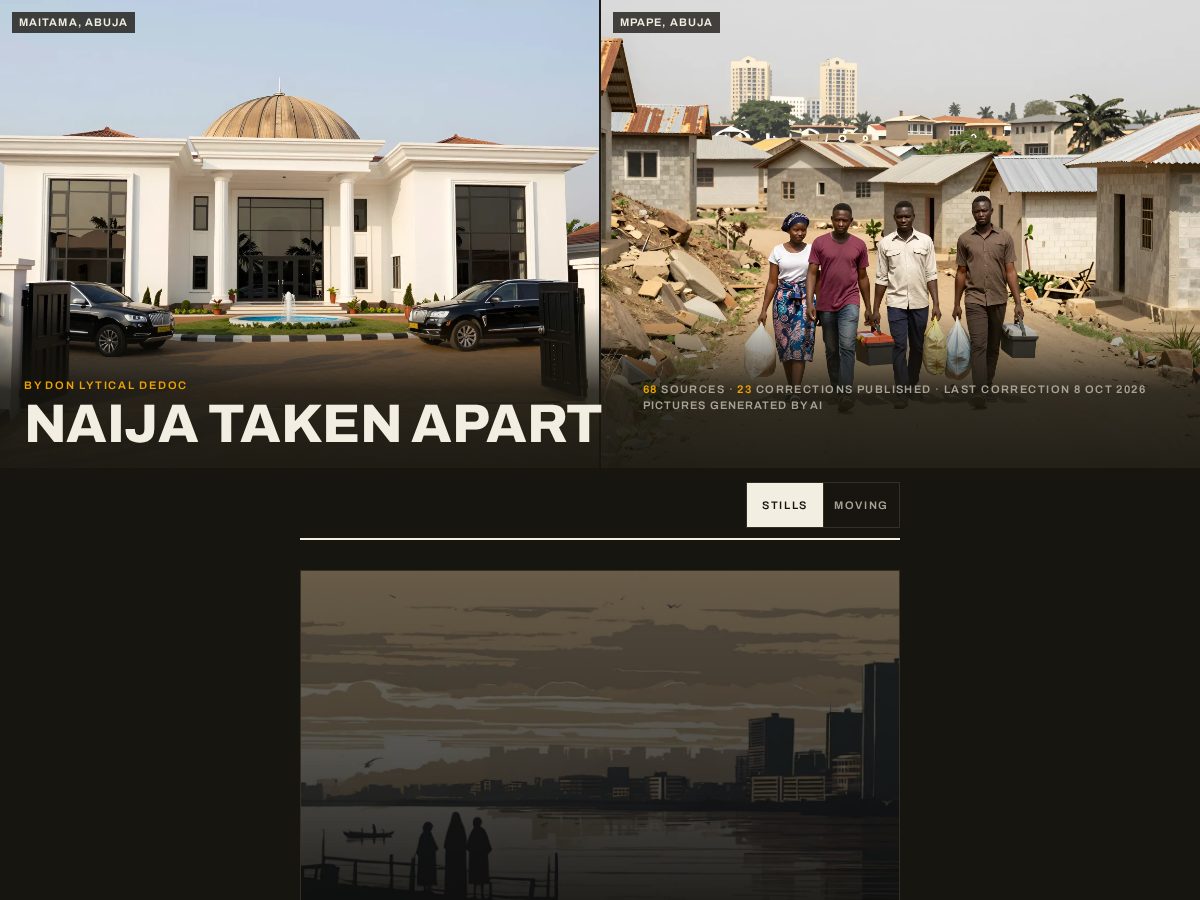 Landing-page snapshot of naijatakenapart.com