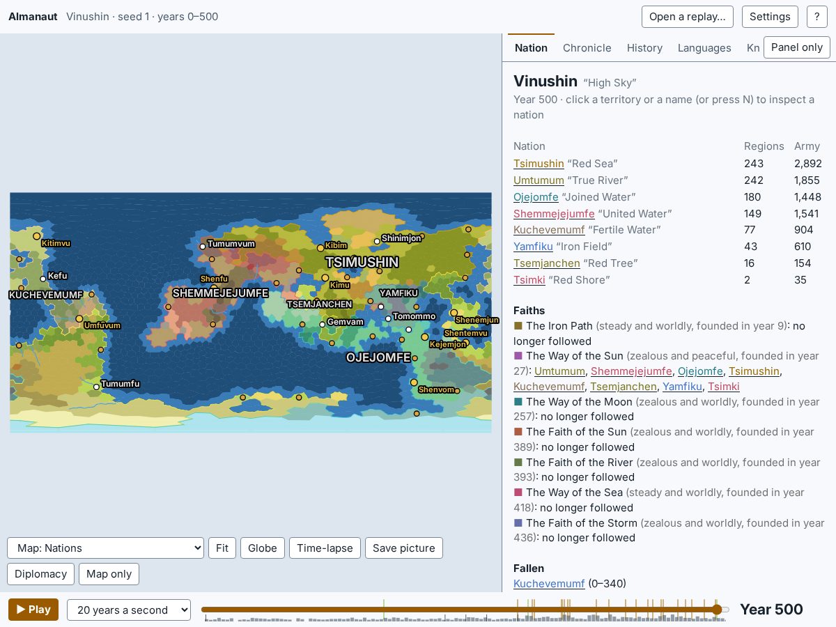 Landing-page snapshot of playalmanaut.com