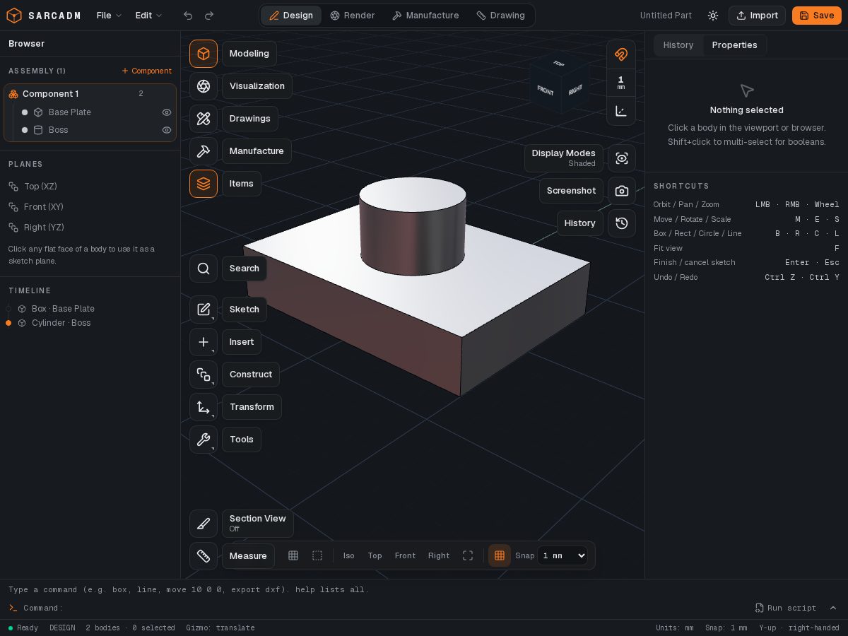 Landing-page snapshot of sardharacad.com