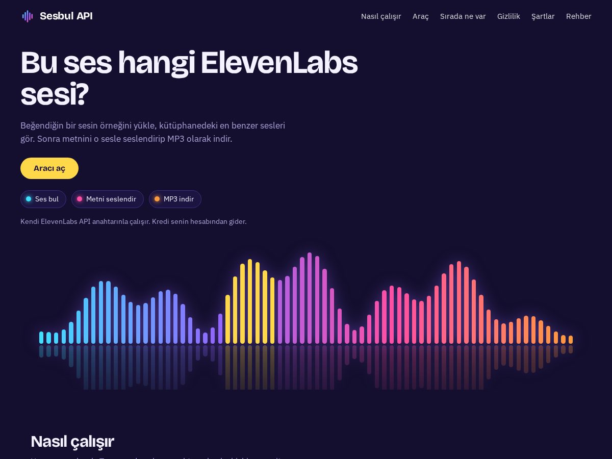 Landing-page snapshot of sesbulapi.com
