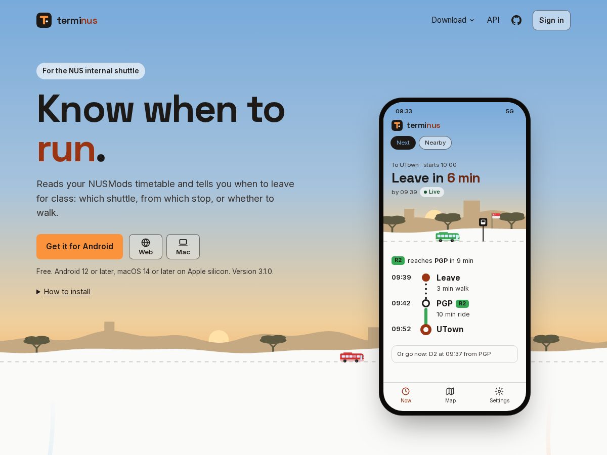 Landing-page snapshot of terminus.run